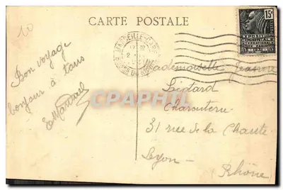 Marseille — Zamek If — Wydawca: Zamek If — Rewers