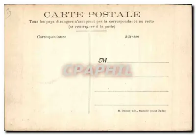 Marseille — Most przeładunkowy — M. O. — Rewers