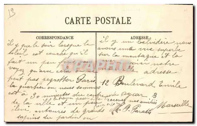 Marseille — De Kathedraal — LL — Achterkant