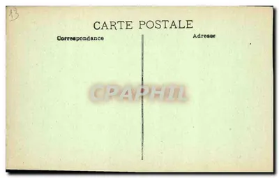 Marselha — A Catedral — Editor não identificado, número de série não visível — Verso