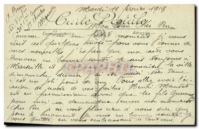 Marsiglia — La Cattedrale — LL. — N° 16 — Verso