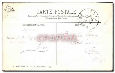 Marseille — De Kathedraal — LL. — Achterkant