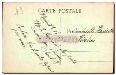 Marseille - Most Przeciwległy i wejście do Starego Portu - V.R. — Rewers