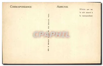 Marseille — Plein de la Bourse en het monument van Pierre Puget — Uitgever LL — Achterkant