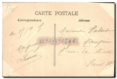 Marsiglia — Cattedrale e Monumento dei Mobiles — Photo-ateliers Dandouin, Vincent, Marsiglia — Verso