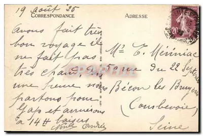 Marseille — Promenade de la Corniche, widok z Maldormé — wydawca LL, nr 24 — Rewers