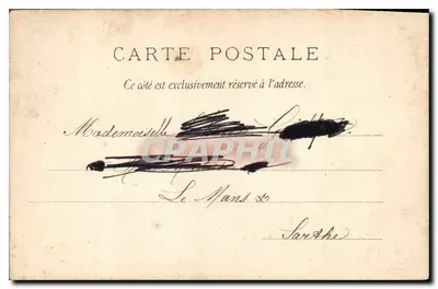 Marseille — Nossa Senhora da Guarda — Edição da Chocolaterie d'Aiguebelle — Verso