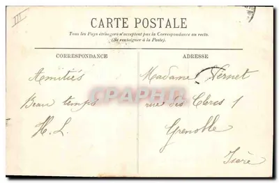 Marseille — Le Prado — LL. — Verso