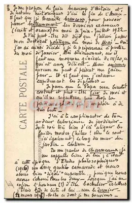 Marseille — De Borse en Handelskamer — uitgever L. (n° 166) — Achterkant