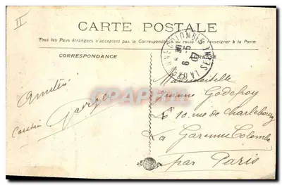 Marseille — Algemene uitzicht genomen van N.D. de Garade — onbekende uitgever, n° 35 — Achterkant