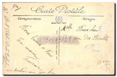 Marseille — De Triomfboog opgericht tot eer van de Republiek — Ed. Asconceours — LL. — Achterkant