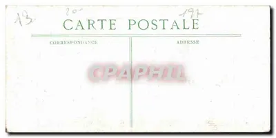 Marseille, die Kathedrale und der Hafen von Joliette — n°13 — Rückseite