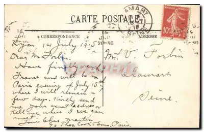 Marsella — La Catedral — LL. n°150 — Reverso