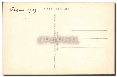 Marseille - Os Elevadores de Notre-Dame de la Garde - Mireille, n°60 — Verso