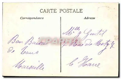 Marsiglia — Fontana Cantini - La Sorgente — Editore non visibile — Verso
