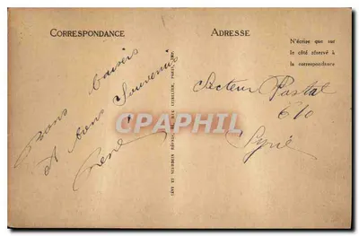 Marsylia — Plac Castellane i Aleja Prado — LL — Rewers