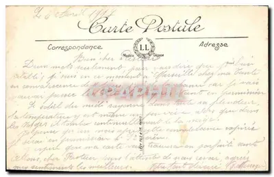 Marseille — Nossa Senhora da Guarda — LL — Verso