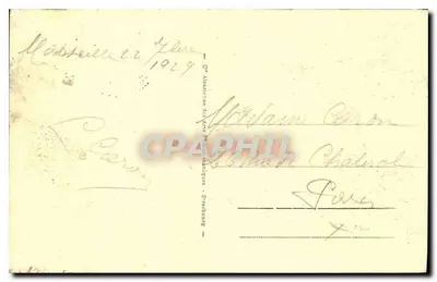 Marsylija — ulice Noailles i Cannebière — n° 26 — Rewers