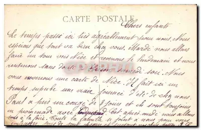 Marselha - N.-D. de la Garde e as Ilhas — Verso