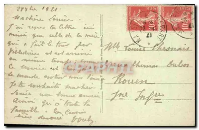 Marsiglia — Notre-Dame de la Garde — editore non identificato, numero di serie non visibile — Verso
