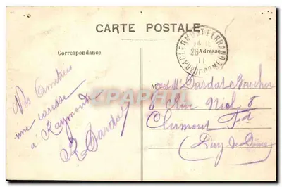 Marseille - N.-D. de la Garde - EL. — Achterkant