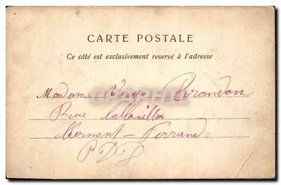 Marseille — Najświętsza Maryja Obronna — wydawca Michelin, nr 51 — Rewers