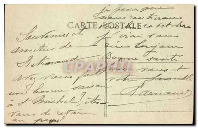 Marsiglia — Piazza Castellane — Fontana Cantini — La Mare, Amfitrite — E. L. — Verso