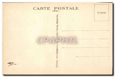 Marselha — Nossa Senhora da Guarda — Edição La Cigogne, série 40 — Verso