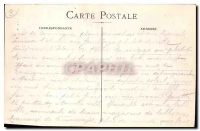 Marseille — Fontanna Cantini — wydawca L.P. — Rewers