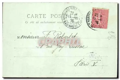 O Castelo de If — Os Cachots — Marselha — LL n°141 — Verso