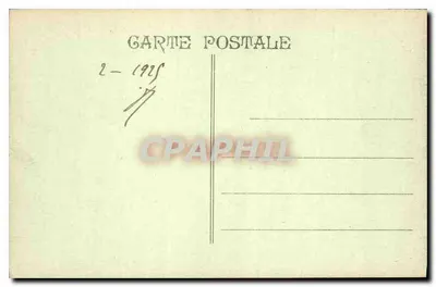 Marseille — Paleis van Justitie en Beeld van Berryer — Achterkant