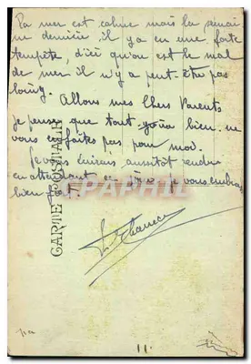 Marselha — Ponta Maldormé e as ilhas — Editor: Garnier-Posthal — Verso
