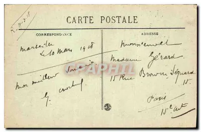 Marseille — Trasa Corniche — Palace Monte-Bruches — Rewers