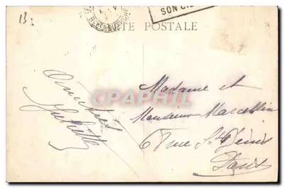 Marseille — Le Prophète — Éditeur non identifié, n° de série non visible — Verso