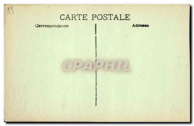 Marselha — Castelo do Pharo. — Editor: , n° 13 — Verso