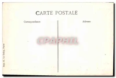 Marseille — O Velho Port — Vista Geral — Imp. E. Le Deley, Paris — Verso