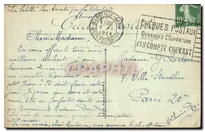 Marseille — Kąt Starego Portu — zachód słońca — LL. — Sélecta — Rewers