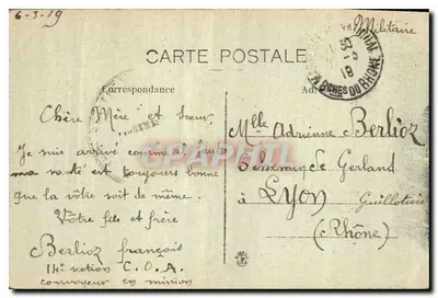 Marseille — Panorama tirado da N.-D. de la Garde — J.P. — n°192 — Verso