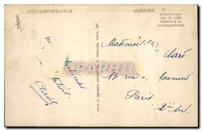 Annecey — Castelos de Déré e de Duingt — LL — 157 — Verso