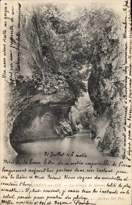 As Gorges do Siéroz — Grésy-sur-Aix — ND Phot.