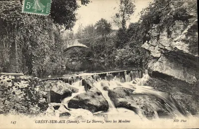 Grésy-sur-Aix (Savoie) — Le Sierro, perto dos Moulin — ND Phot, n°147