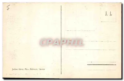 Aix-les-Bains — Lago del Bourget — J. J. 8421 — Reverso