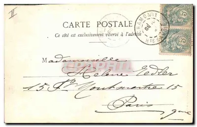 Chamonix — Kolej elektryczna — Most Saint-Marie — Wydawca: n° 8513 — Rewers