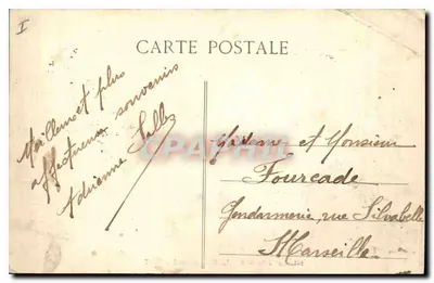 Jezioro Annecy — Zamek DUINGT — Wyd. J. Buoque, nr 131 — Rewers