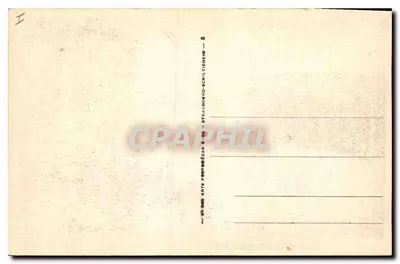 Teleférico de Veyrier do Lago de Annecy — Cabine e Ponto de Chegada — Bilhete postal antigo 500 — Verso