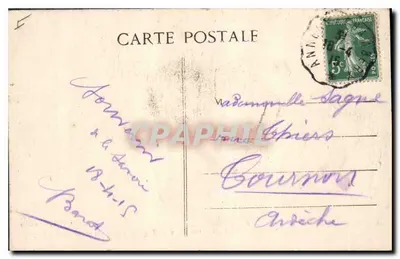 Jezioro ANNECY — Pejzaż widziany z Talloires — A. Gardet — Annecy — Rewers