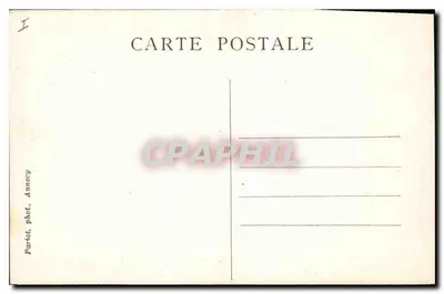 Annecy-le-Vieux — Wieża z XII wieku zarejestrowana jako zabytek — Partot, fot. Annecy — Rewers