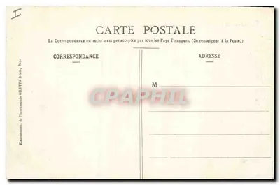 AIX-les-BAINS - Château du Rocher du Roi — Collection Artistique, Édition Gilletta, n°2243 — Verso