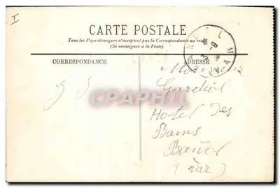 AIX-LES-BAINS — Belweder Hotele d'Aix — LL, nr 163 — Rewers