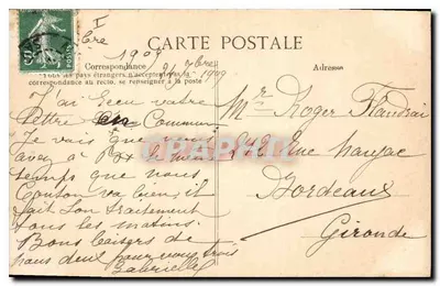 AIX-LES-BAINS — L'Arc Campanus — Imp. A Gérente, Uitgever — Achterkant